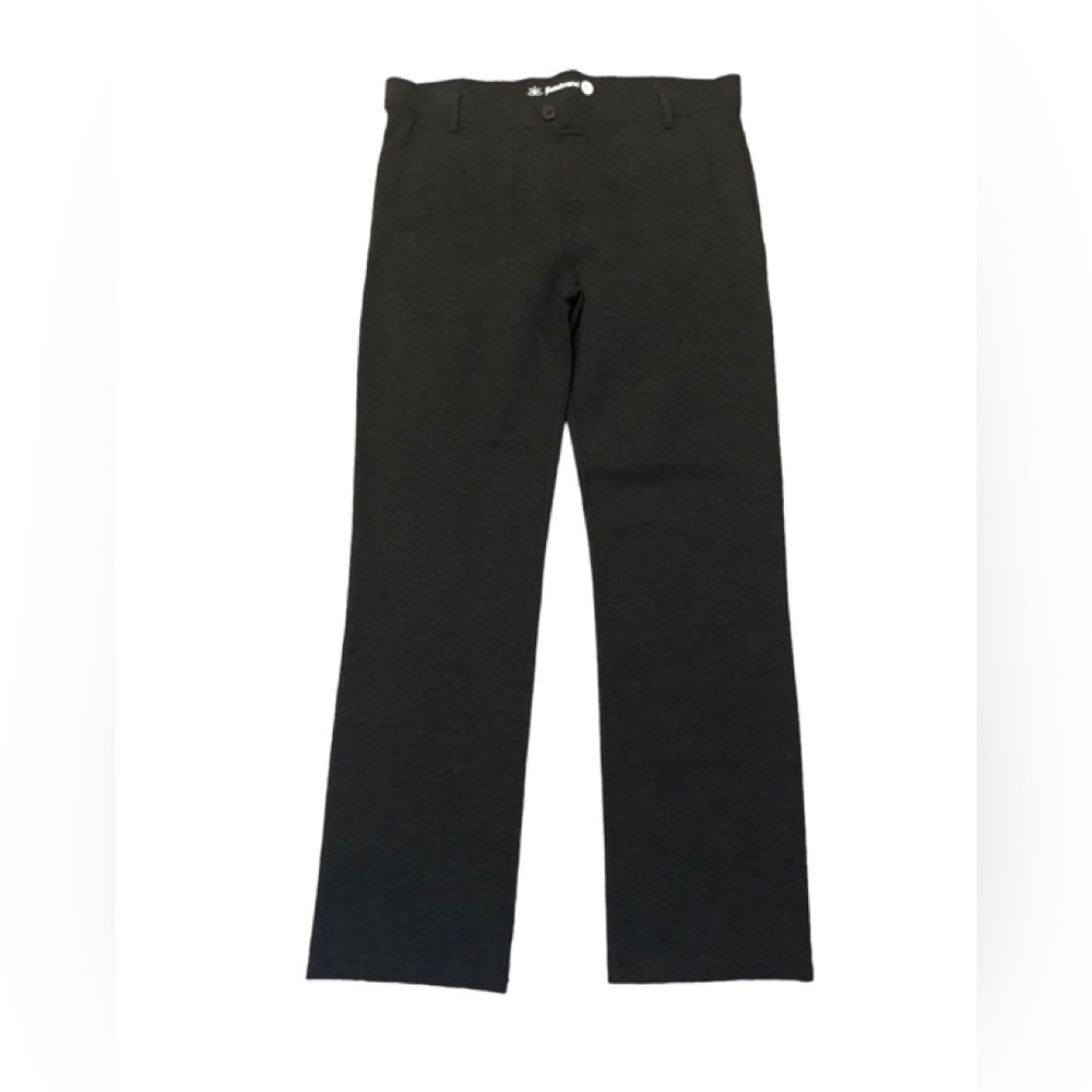 BetaBrand Classic Dress Pant Yoga Pants XLP Straight Charcoal Gray 4 WayStretch